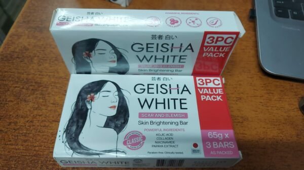 Geisha White Soap: ত্বক উজ্জ্বল ও দাগমুক্ত করার সেরা জাপানি টেকনোলজি সাবান!