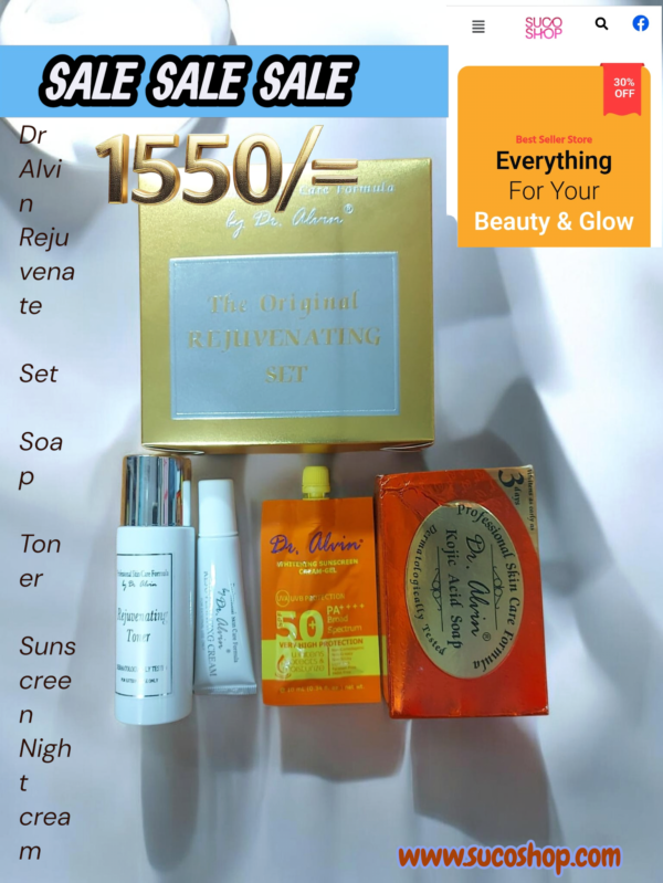 Dr Alvin Rejuvenate Set – Complete Skin Renewal Care Set
